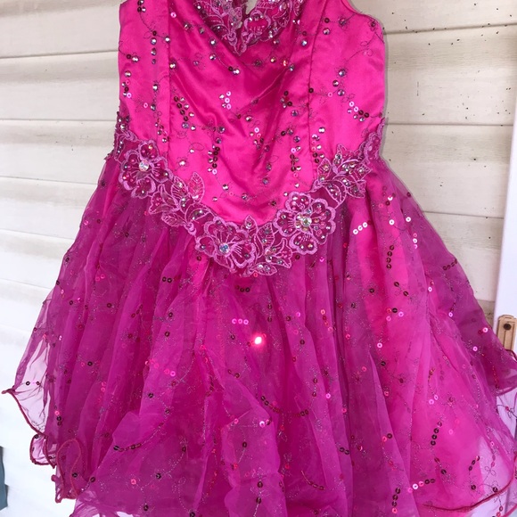 Lil girls pageant dress